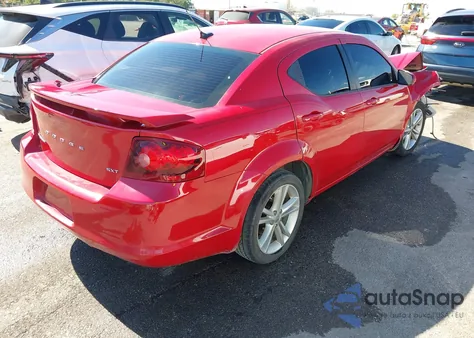 2014 Dodge Avenger Sxt from USA, damaged, VIN 1C3CDZCB2EN218006